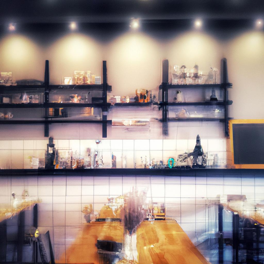 おしゃれで落ち着いた店内
